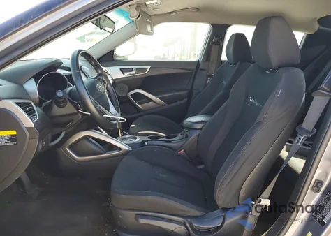 2017 Hyundai Veloster from USA, damaged, VIN KMHTC6AD0HU310495